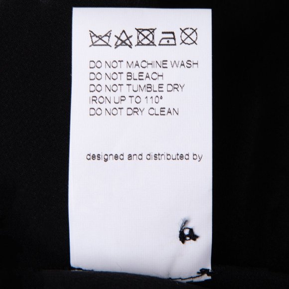 8 Black S 100% Silk Shift Dress Low Open-Back Tie Bow Made in Italy Knee Office - Picture 13 of 14